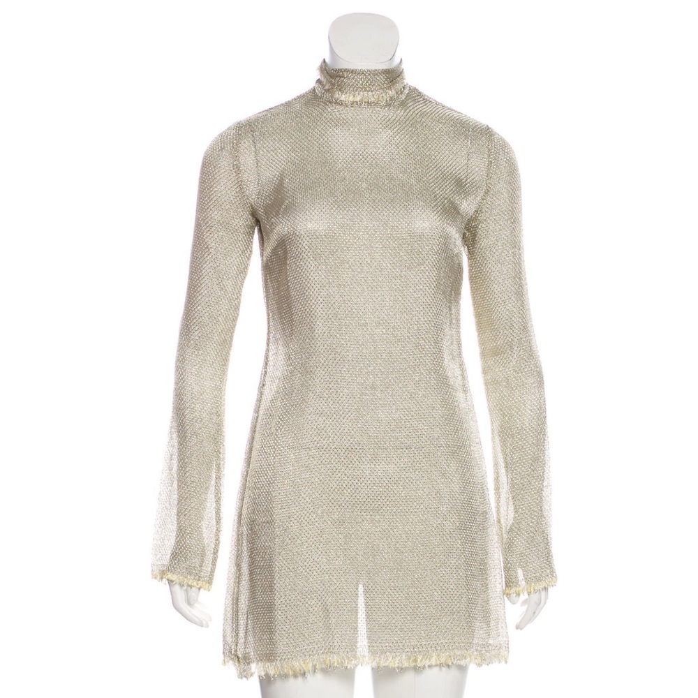 Ellery sheer mini dress XS